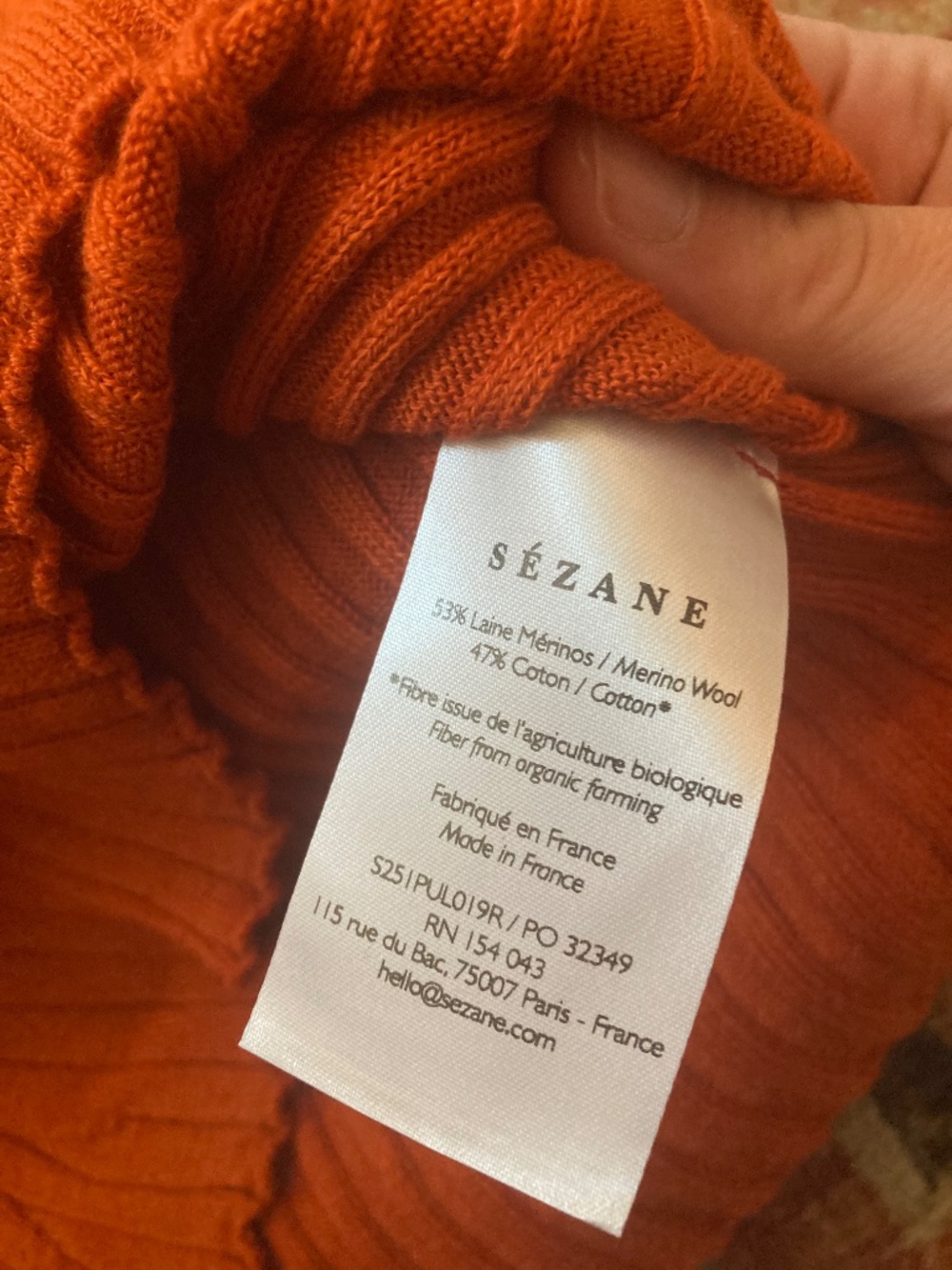 Sezane Edwin Jumper - Picture 3 of 5